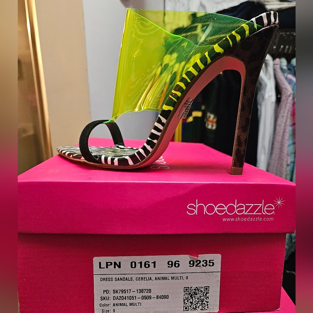 Multi print heels